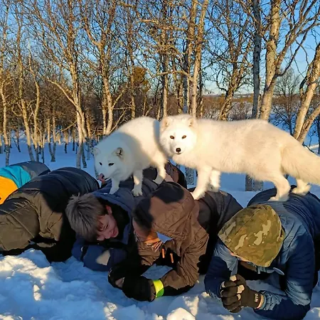 بيت خشبي Langedrag Naturpark Tunhovd